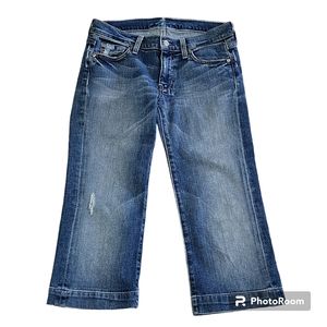 7 for all mankind Cropped jeans Capri size 28